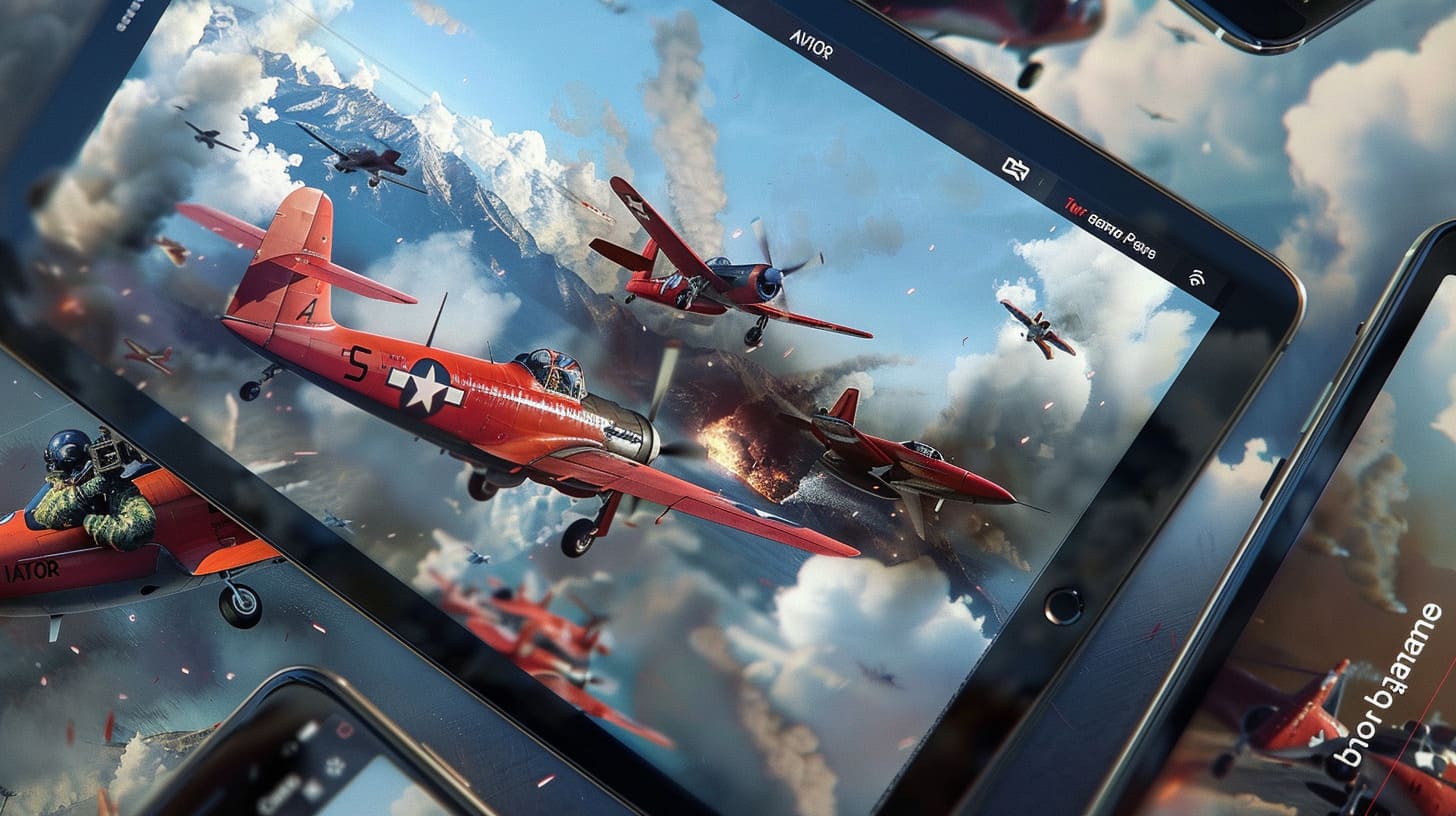 Aviator game on Android app